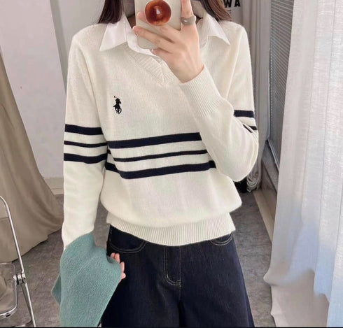 Winter Collar Down  Pullover